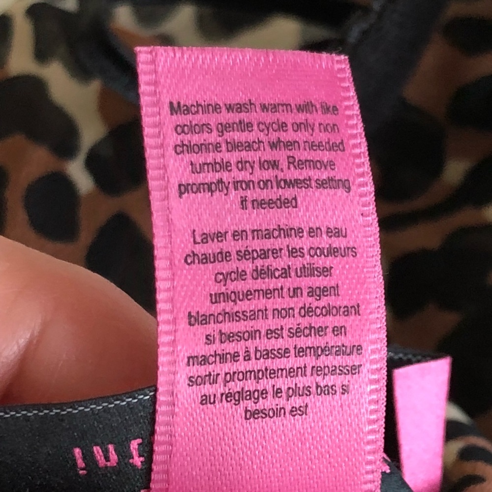 Betsey Johnson Intimates Leopard Print Chemise Med - Picture 7 of 7